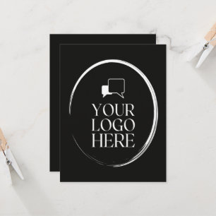 Your Logo Here Modern Invitation