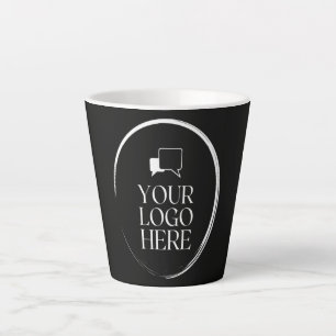 Your Logo Here Modern Latte Mug