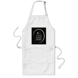 Your Logo Here Modern Long Apron