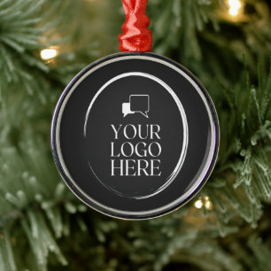 Your Logo Here Modern Metal Tree Decoration