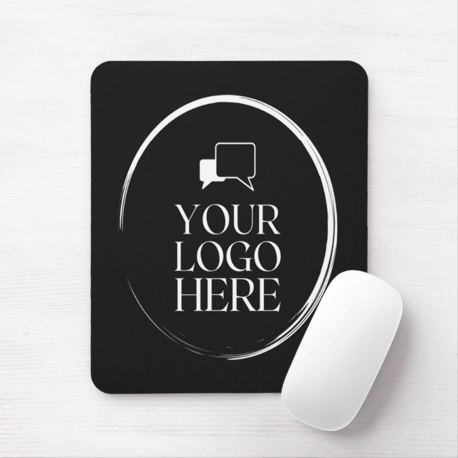 Your Logo Here Modern Mouse Mat (With Mouse)