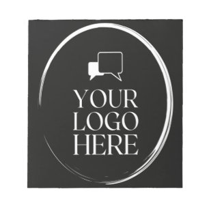 Your Logo Here Modern Notepad