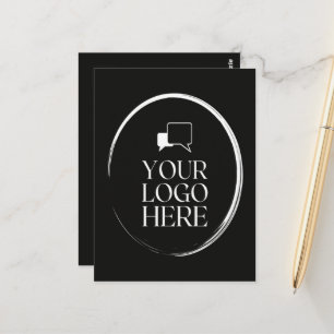 Your Logo Here Modern Postcard