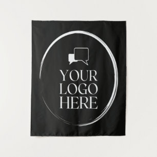 Your Logo Here Modern Tapestry