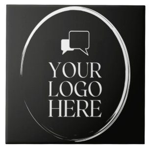 Your Logo Here Modern Tile