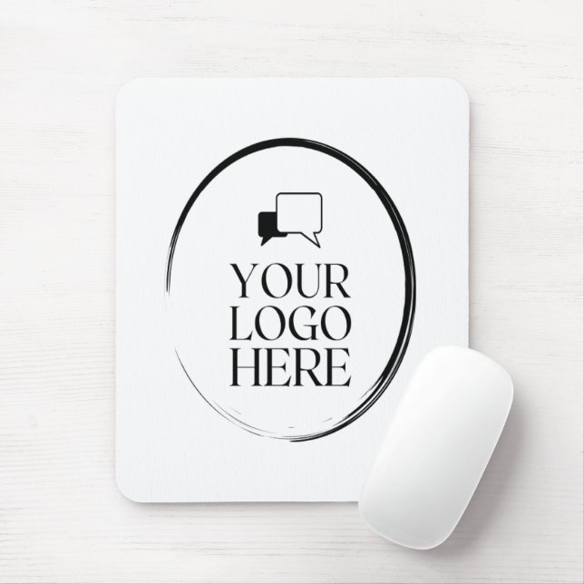 Your Logo Here Mouse Mat (With Mouse)