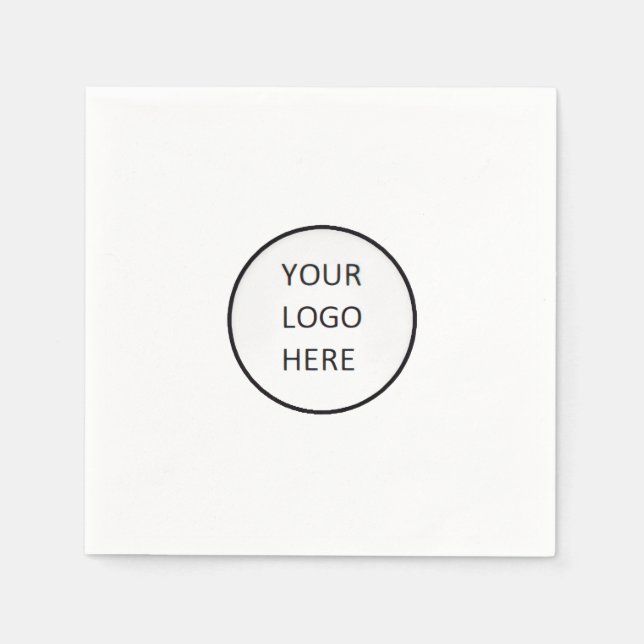 Your logo here napkin (Front)