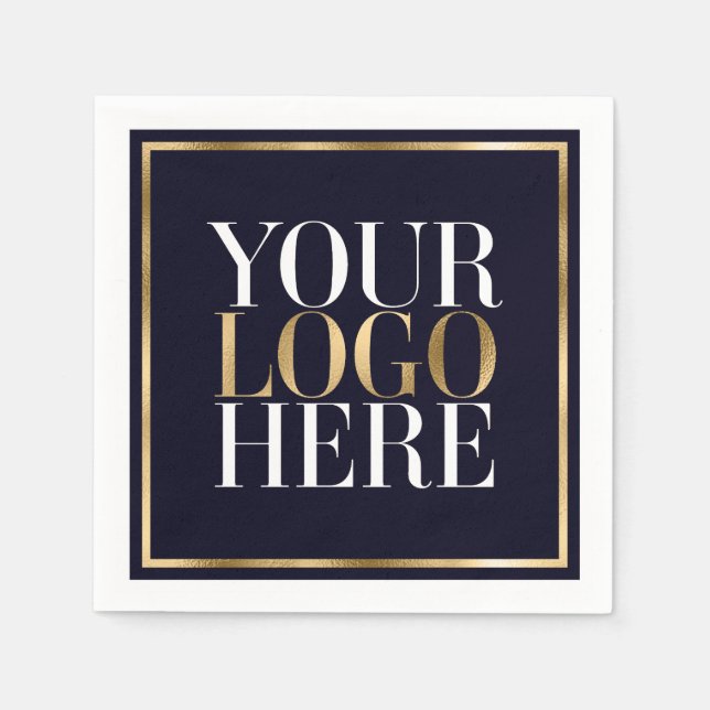 Your Logo Here Napkin (Front)