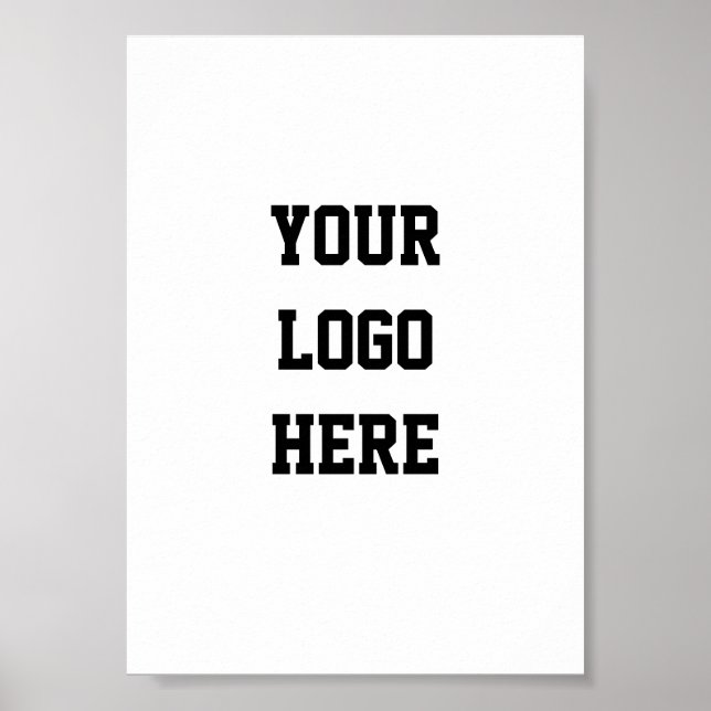 Your Logo Here Poster (Front)
