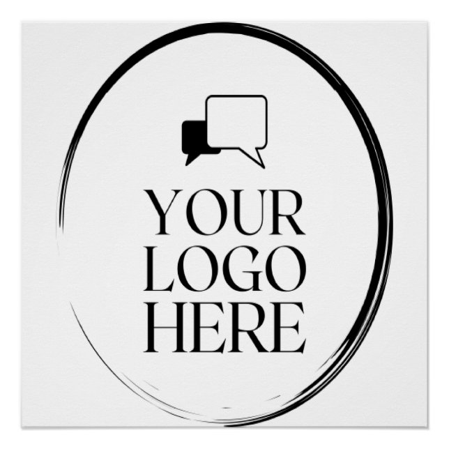 Your Logo Here Poster (Front)
