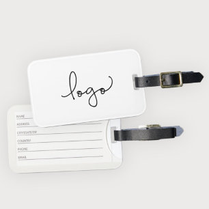 Your Logo Here Promotional Swag Branding  Luggage Tag