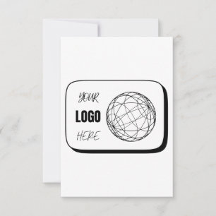 Your Logo Here RSVP Card