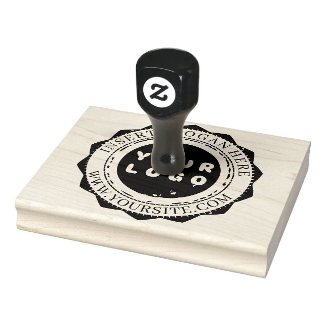 Your Logo Here Rubber Stamp (Stamp)