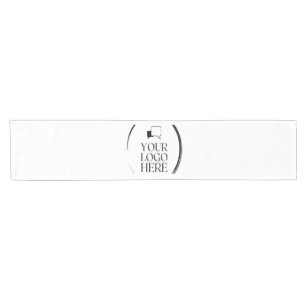 Your Logo Here Short Table Runner