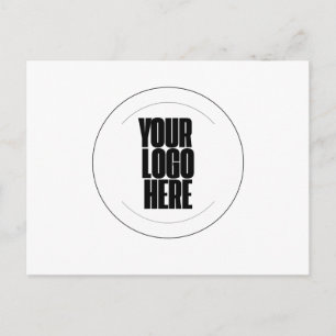 Your Logo Here Tableware > Paper Cups Postcard