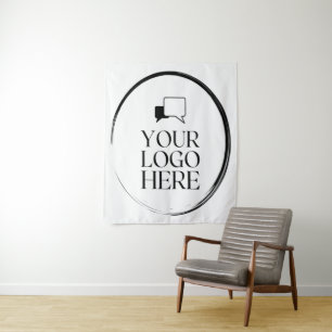 Your Logo Here Tapestry
