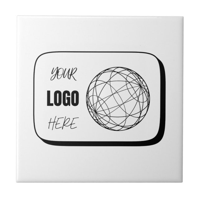Your Logo Here Tile (Front)