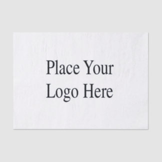 Your Logo Here Tissue Paper