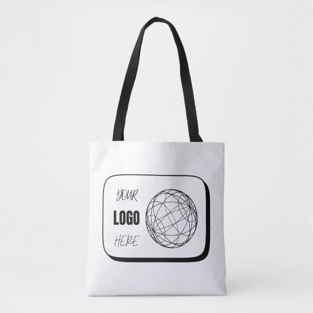 Your Logo Here Tote Bag (Front)
