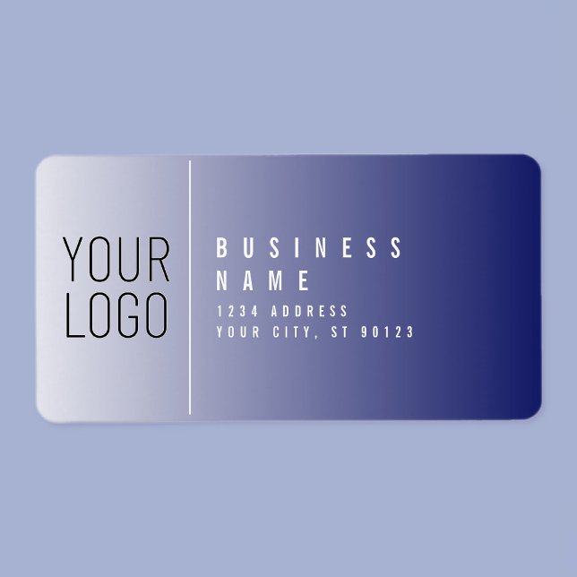 Your Logo Here | White & Editable Colour Label (Creator Uploaded)