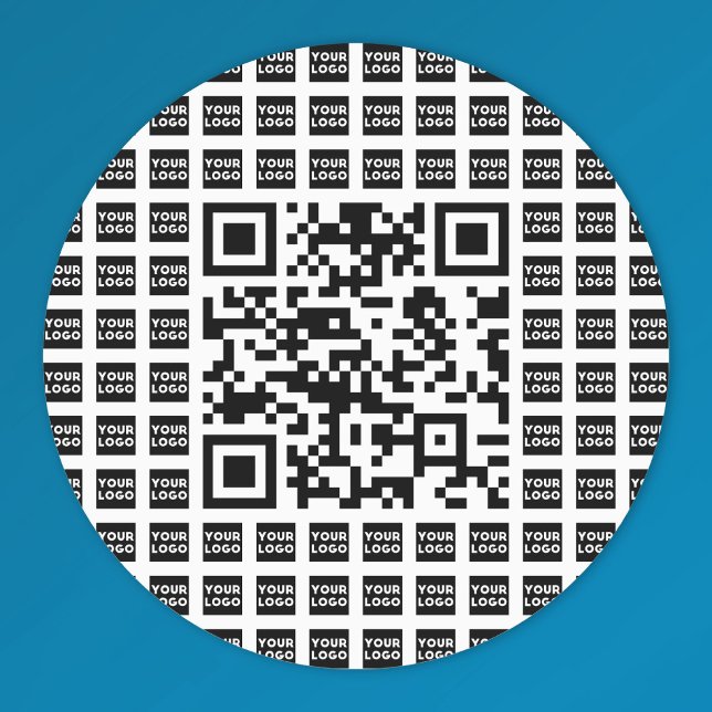 Your Logo/Image Tiled & QR code | Waterproof (Creator Uploaded)