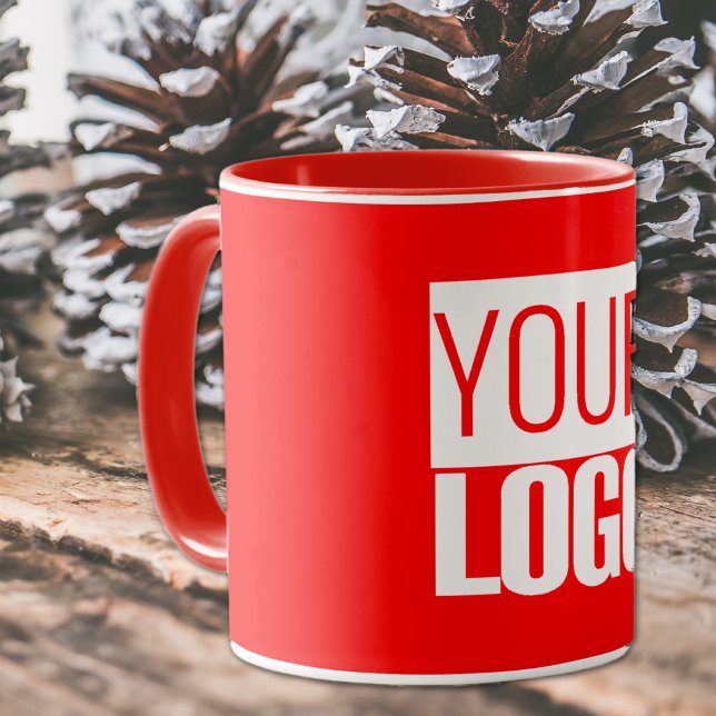  Your logo in bright red  Mug (Creator Uploaded)