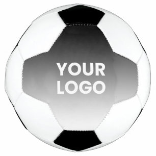 Your Logo & Modern Editable Colour Gradient Football