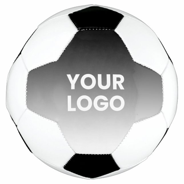 Your Logo & Modern Editable Colour Gradient Football (Front)