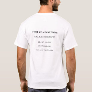 Your Logo Name Business Promotional Professional T-Shirt