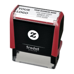 Your Logo Name Return Address Personalised Stamp