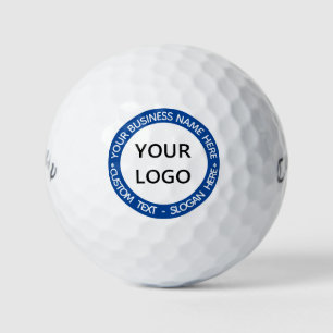 Your Logo Name Text Colours Personalised Golf Ball