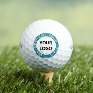 Your Logo Name Text Personalised Golf Balls Gift