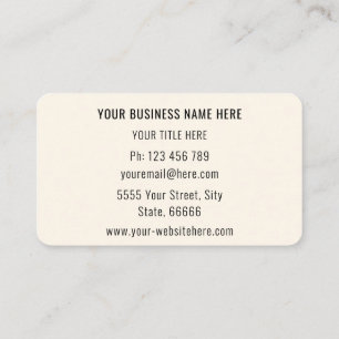 Your Logo, Name,Title,Phone,E-mail,Address,Website Business Card