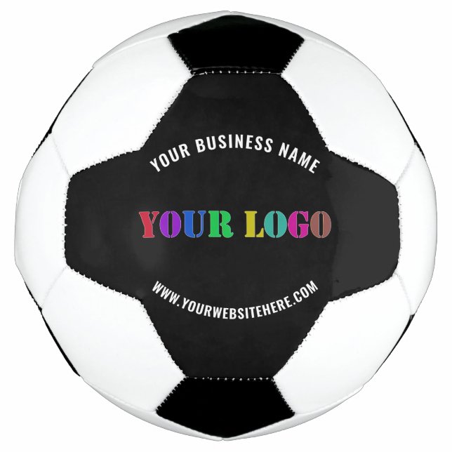 Your Logo Name Website and Colour Promo Soccer Bal Football (Front)