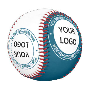 Your Logo Name Website Baseball Stamp - Your Colou