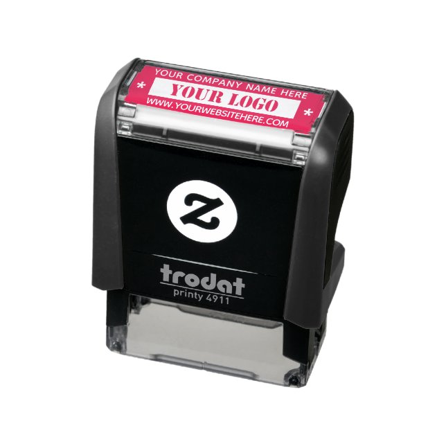 Your Logo Name Website Colours Professional Stamp (Product)