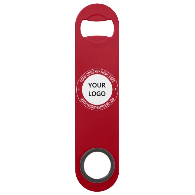 Your Logo Name Website Golors Bottle Opener Gift (Front)