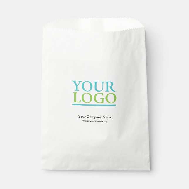 Your Logo, Name & Website Promo Favour Bags (Front)