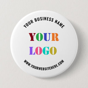 Your Logo Name Website Promotional Company Button