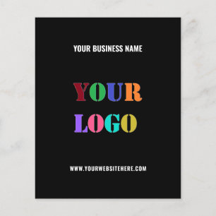 Your Logo Name Website Promotional Company Flyer