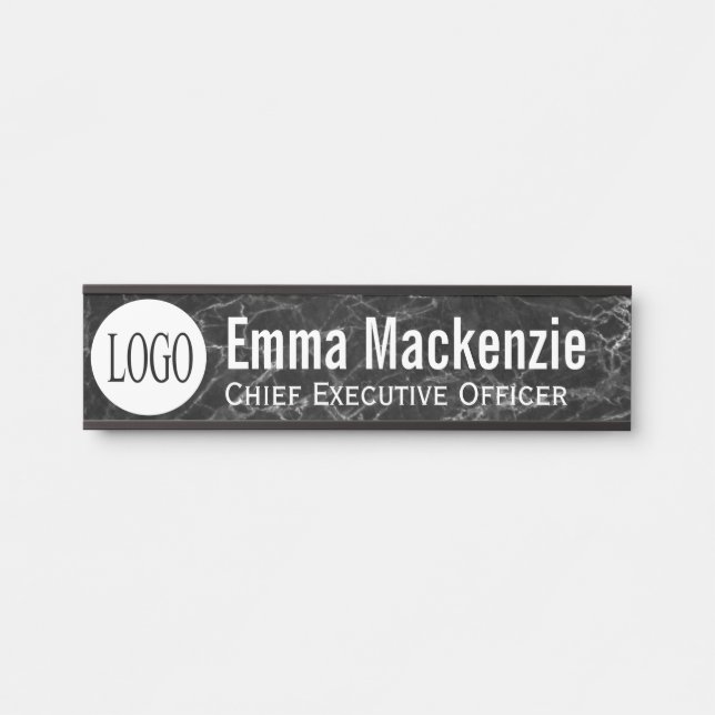Your Logo Nameplate Door Signs Office Sign (Front)