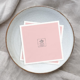 Your Logo on Any Colour Background Napkin