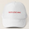 Your Logo on White Cap