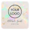 your logo on white opal 