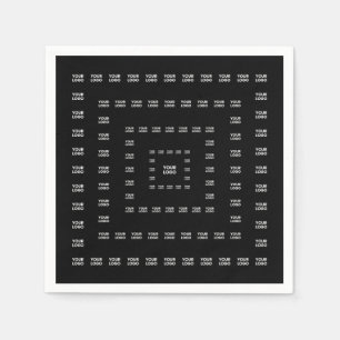 Your Logo or Any Design/Image   Square Pattern  Napkin