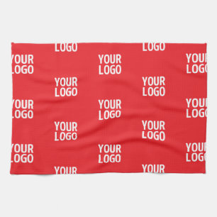 Your Logo or any Image/Design Automatically Tiled Tea Towel