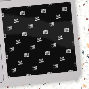 Your Logo or Any Image Diagonal Stripes