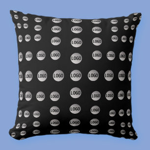 Your Logo or Any Image   Unique Modern Pattern  Cushion