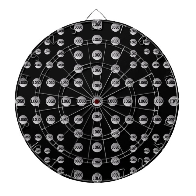 Your Logo or Any Image | Unique Modern Pattern  Dartboard (Front)