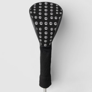 Your Logo or Any Image   Unique Modern Pattern  Golf Head Cover